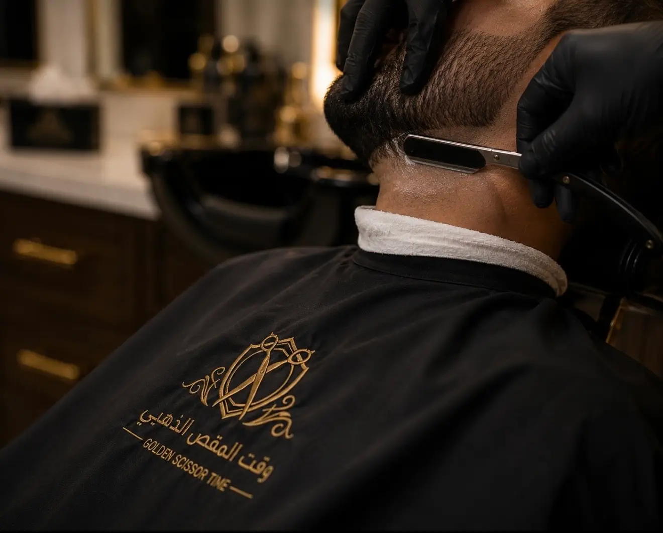 Golden Scissor Time Visual Identity