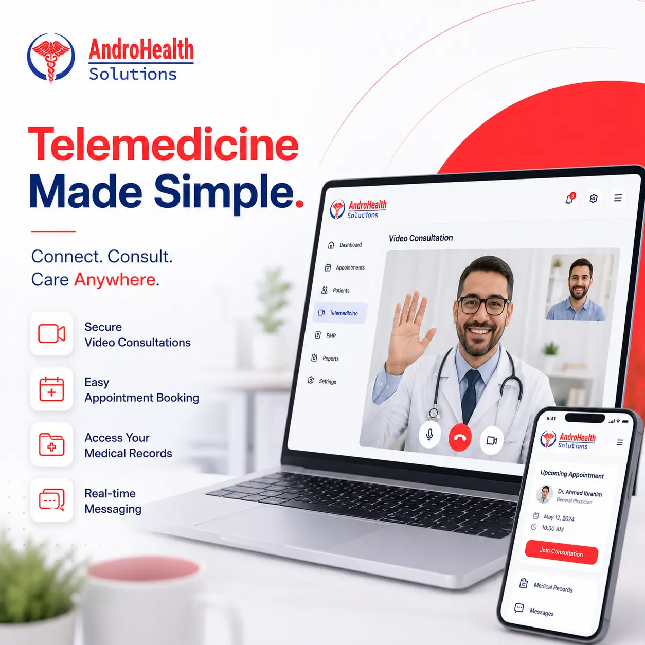 AndroHealth Branding and Social Media