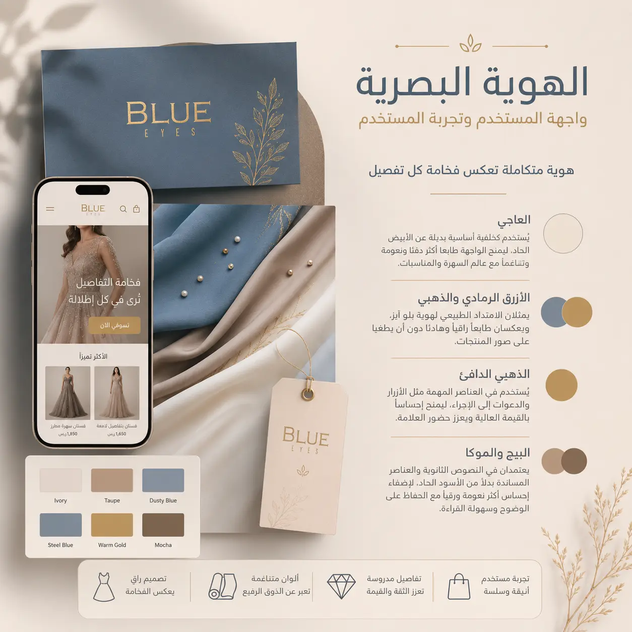 Blue Eyes Visual Identity